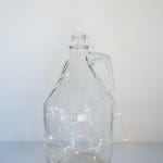 Flagon with fairy lights inside